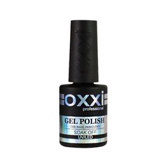 OXXI Top Crystal with UV-filters, No Wipe, 10 мл — прозорий топ для гель-лаку з УФ фільтрами, без липкого шару