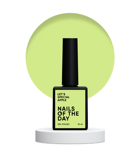 NAILSOFTHEDAY Let&rsquo;s special gel polish, Apple, 10 мл &mdash; особливий гель-лак для нігтів, що перекриває в один шар