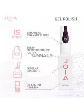 JOIA vegan gel polish, 066, 6 мл &mdash; гель-лак для нігтів