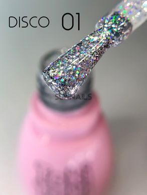 Toki-Toki Gel polish, Disco, 001, 5 мл &mdash; гель-лак для нігтів