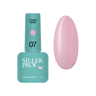 Siller Cover Base, 07, 8 мл &mdash; камуфлююча база для гель-лаку