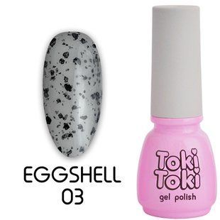 Toki-Toki Gel polish, EggShell, EG03, 5 мл &mdash; гель-лак для нігтів