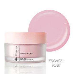 Nails Molekula Gel, 06, French Pink, 15 мл &mdash; гель для нарощення нігтів, ніжно-рожевий