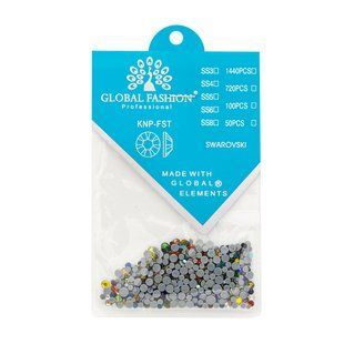 Global Fashion Камені Swarovski Rainbow, MIX розмір
