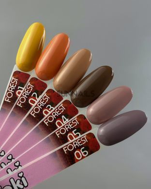 Toki-Toki Gel polish, Forest, FS06, 5 мл &mdash; гель-лак для нігтів
