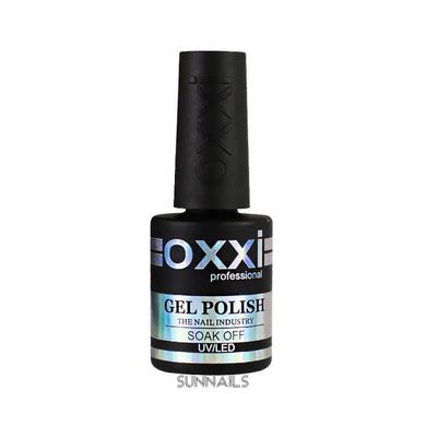 OXXI Top Crystal with UV-filters, No Wipe, 10 мл — прозорий топ для гель-лаку з УФ фільтрами, без липкого шару