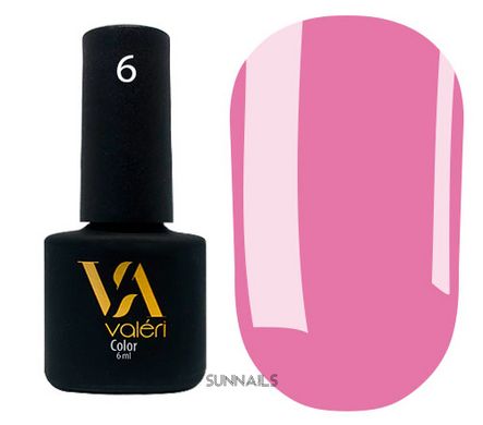 Valeri Color gel polish, 006, 6 мл — гель-лак для нігтів