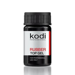 Kodi Professional Rubber Top, 14 мл — каучуковий топ для гель-лаку з липким шаром