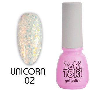 Toki-Toki Gel polish, Unicorn, UN02, 5 мл &mdash; гель-лак для нігтів