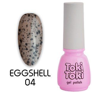 Toki-Toki Gel polish, EggShell, EG04, 5 мл &mdash; гель-лак для нігтів