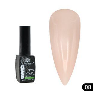 Global Fashion Gel polish One step, 08, 8 мл &mdash; гель-лак для нігтів однофазний, 8 мл