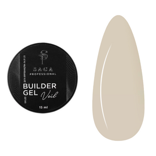 SAGA Professional Builder Gel Veil, 20, 15 мл &mdash; гель для нарощення