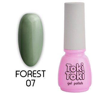 Toki-Toki Gel polish, Forest, FS07, 5 мл &mdash; гель-лак для нігтів