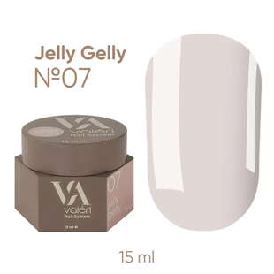 NEW Valeri Jelly Gelly, 07, 15 мл &mdash; гель-желе для нарощення нігтів