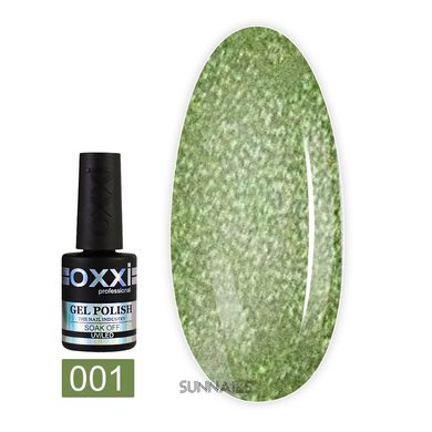 OXXI gel polish, Disco Boom, 01, 10 мл — гель-лак для нігтів світловідбивний