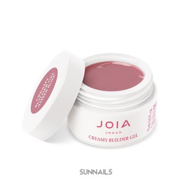 JOIA vegan Creamy Builder Gel, Amber Rose, 15 мл — моделюючий гель для нігтів