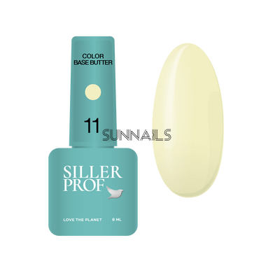 Siller Color Base BUTTER, 11, 8 мл &mdash; кольорова база для нігтів