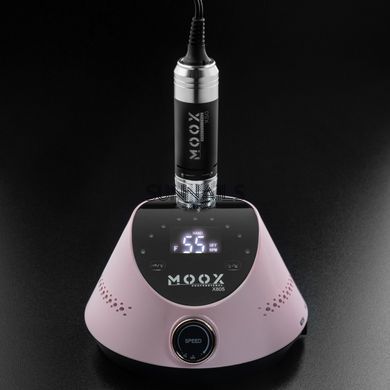 Фрезер для манікюру та педикюру MOOX X805, 55 000 об/хв, 80 W, Рожевий