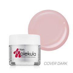 Nails Molekula Gel, 10, Cover Dark, 15 мл — гель для нарощення нігтів, бежево-кавовий