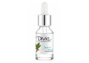 Divia Cuticle Oil, Jojoba&Vitamin E, 15 мл &ndash; олія для кутикули з жожоба та вітамін Е