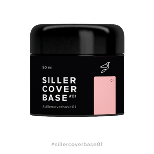Siller Cover Base, 01, 50 мл &mdash; камуфлююча база для гель-лаку