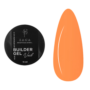 SAGA Professional Builder Gel Veil, 15, 15 мл &mdash; гель для нарощення