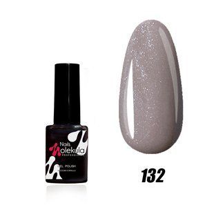 Nails Molekula Gel polish 132, 6 мл &mdash; гель-лак для нігтів, мерехтливий мокрий камінь