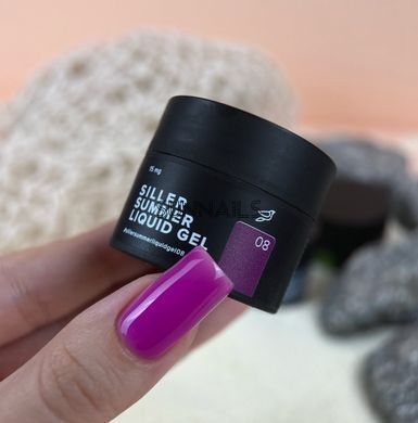 Siller Summer Liquid Gel, 08, 15 мл &mdash; гель для нарощення нігтів в банці