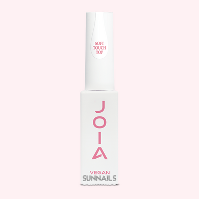 JOIA vegan Top Soft Touch, 8 мл — матовий топ для гель-лаку без липкого шару