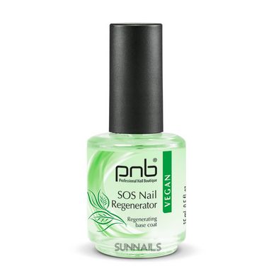 PNB SOS Nail Regenerator, 15 мл — база для відновлення нігтів