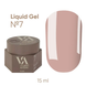 NEW Valeri Liquid Gel 07, 15 мл &mdash; рідкий гель для укріплення нігтів