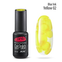 PNB Blur, 02, 4 мл — аква-чорнила, акварельні краплі, жовті