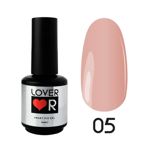 LOVER Smart fixe gel, 05, 15 мл &mdash; гель для укріплення нігтів