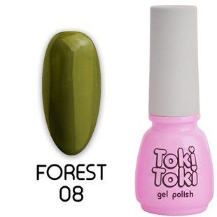 Toki-Toki Gel polish, Forest, FS08, 5 мл &mdash; гель-лак для нігтів