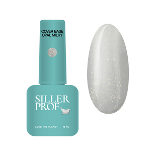 Siller Cover Base Milk Opal, 15 мл &mdash; база для гель-лаку молочна опал