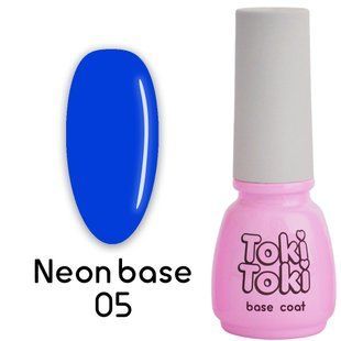 Toki-Toki Neon Base, 05, 5 мл &mdash; кольорова неонова база для гель-лаку