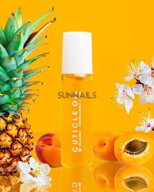 Siller Dry cuticle oil, ананас-абрикос, 10 мл &mdash; суха олійка для кутикули ролер