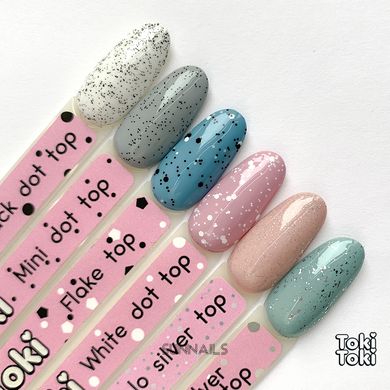 Toki-Toki Top Holo Silver, 5 мл — світловідбивний топ для гель-лаку без липкого шару