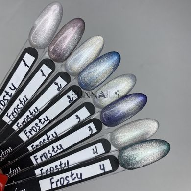 LUXTON Gel Polish Frosty №04, 10 мл &mdash; магнітний гель-лак з ефектом "котяче око"