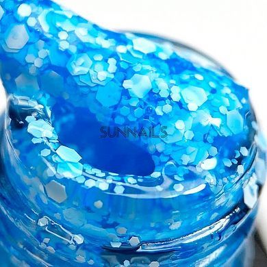Nails Molekula Gel polish Marshmellow, M02, 6 мл &mdash; гель-лак для нігтів з пластівцями