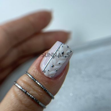 NAILSOFTHEDAY Gum Gel, Love is, White, 15 г &mdash; білий гель-жуйка для створення об&rsquo;ємних дизайнів на нігтях