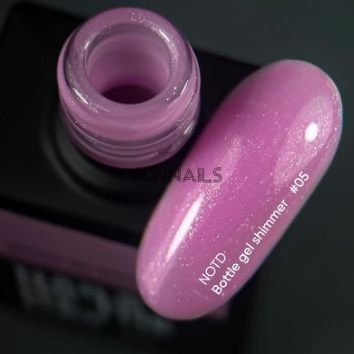 NAILSOFTHEDAY Bottle gel Shimmer 05, 10 мл &mdash; надміцний гель з шимером