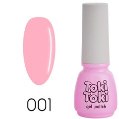 Toki-Toki Gel polish, 001, 5 мл — гель-лак для нігтів