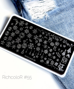 RichColor Пластина для стемпінгу, 055