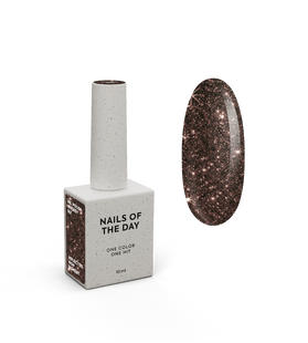 NAILSOFTHEDAY gel polish, Whiskey, 047, 10 мл &mdash; світловідбиваючий гель&ndash;лак для нігтів