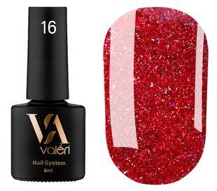 Valeri Flash gel polish, 16, 6 мл &mdash; світловідбивний гель-лак