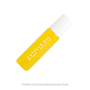 Siller Dry cuticle oil, папайя-лічі, 10 мл &mdash; суха олійка для кутикули ролер