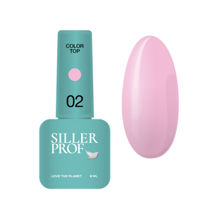 Siller Color Top, 02, 8 мл &mdash; кольоровий топ для гель-лаку