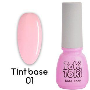 Toki-Toki Tint Base, 01, 5 мл &mdash; кольорова база для гель-лаку