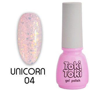 Toki-Toki Gel polish, Unicorn, UN04, 5 мл &mdash; гель-лак для нігтів